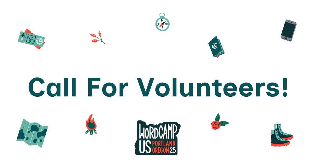 wordcamp us 2025 call for volunteers