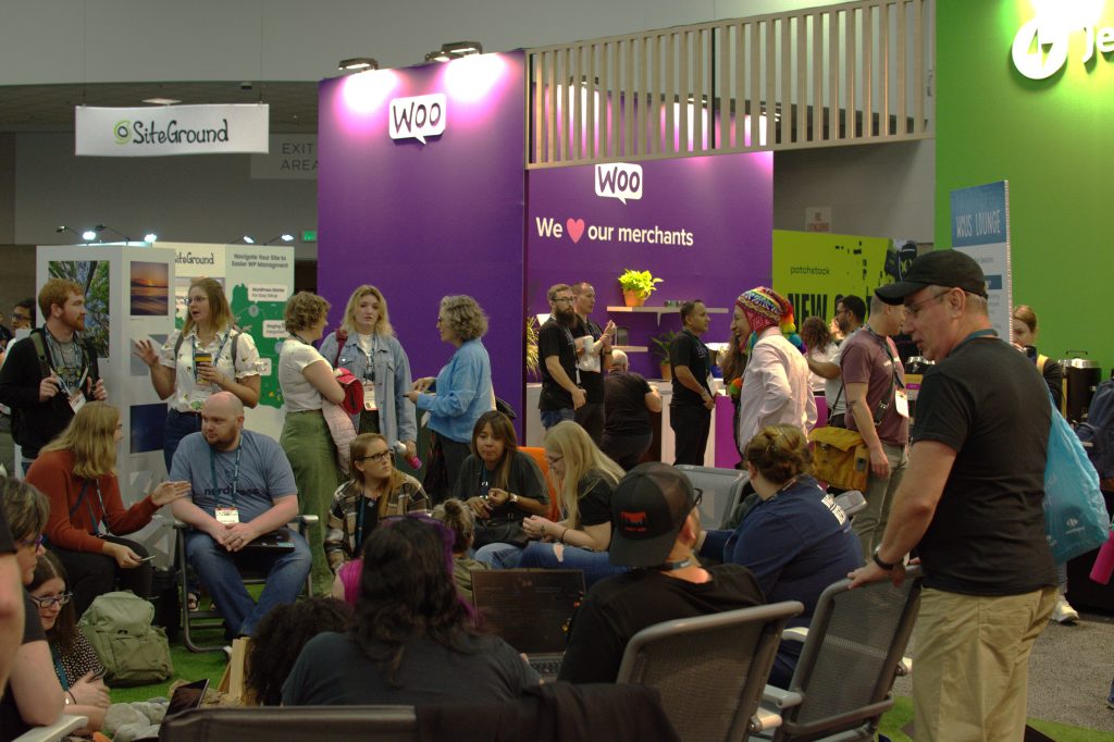 wordcamp conference sponsorship hall