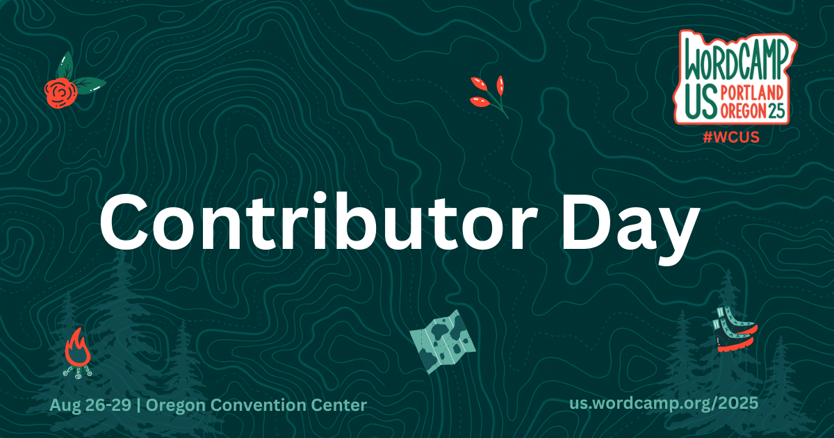 wordcamp us contributor day