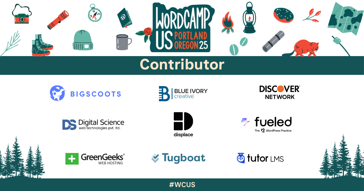 wordcamp us contributor sponsors