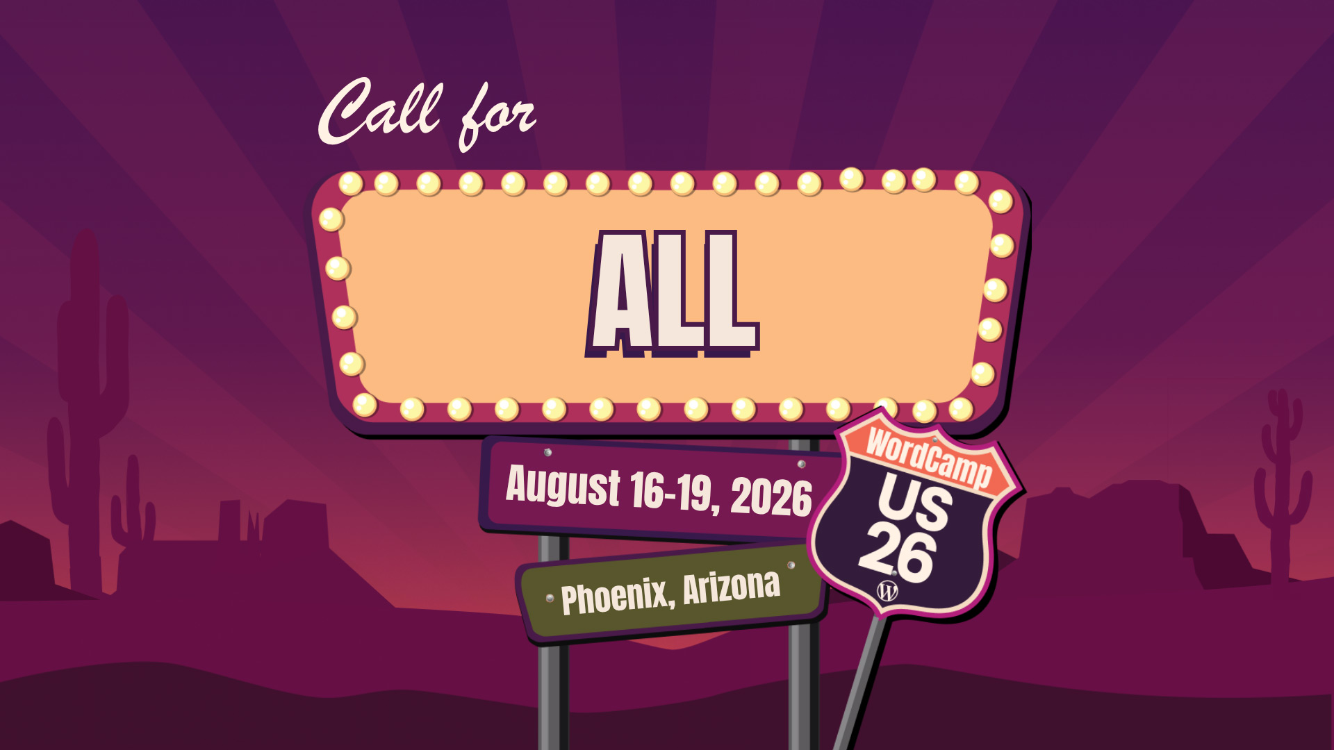 Call for Sponsors, Speakers, and Volunteers