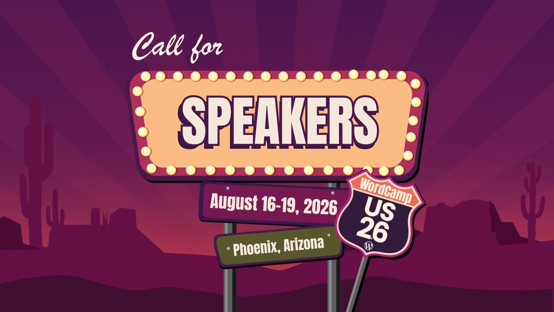 Call for Sponsors, Speakers, and Volunteers