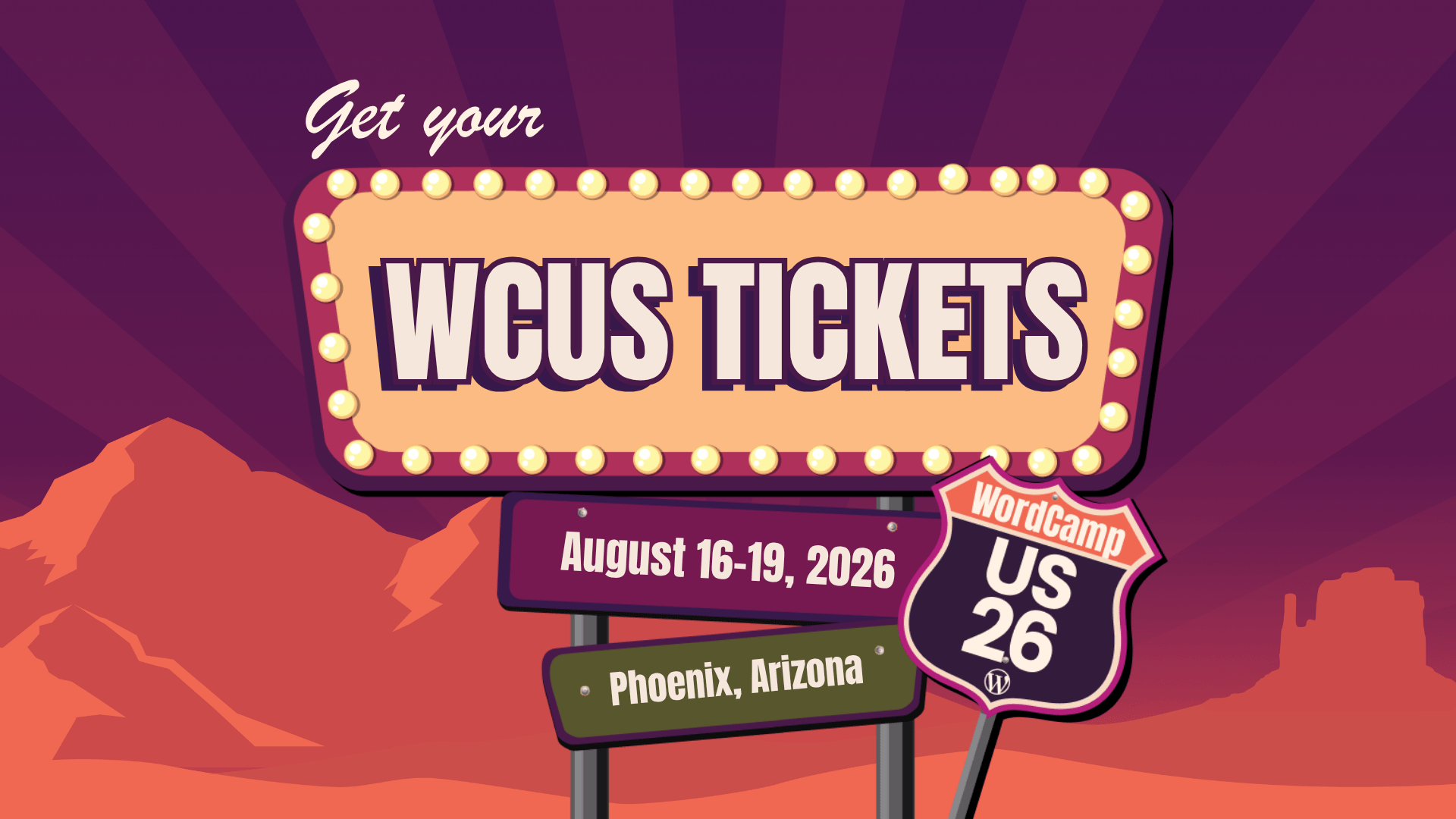Tickets – WordCamp US, Phoenix AZ 2026
